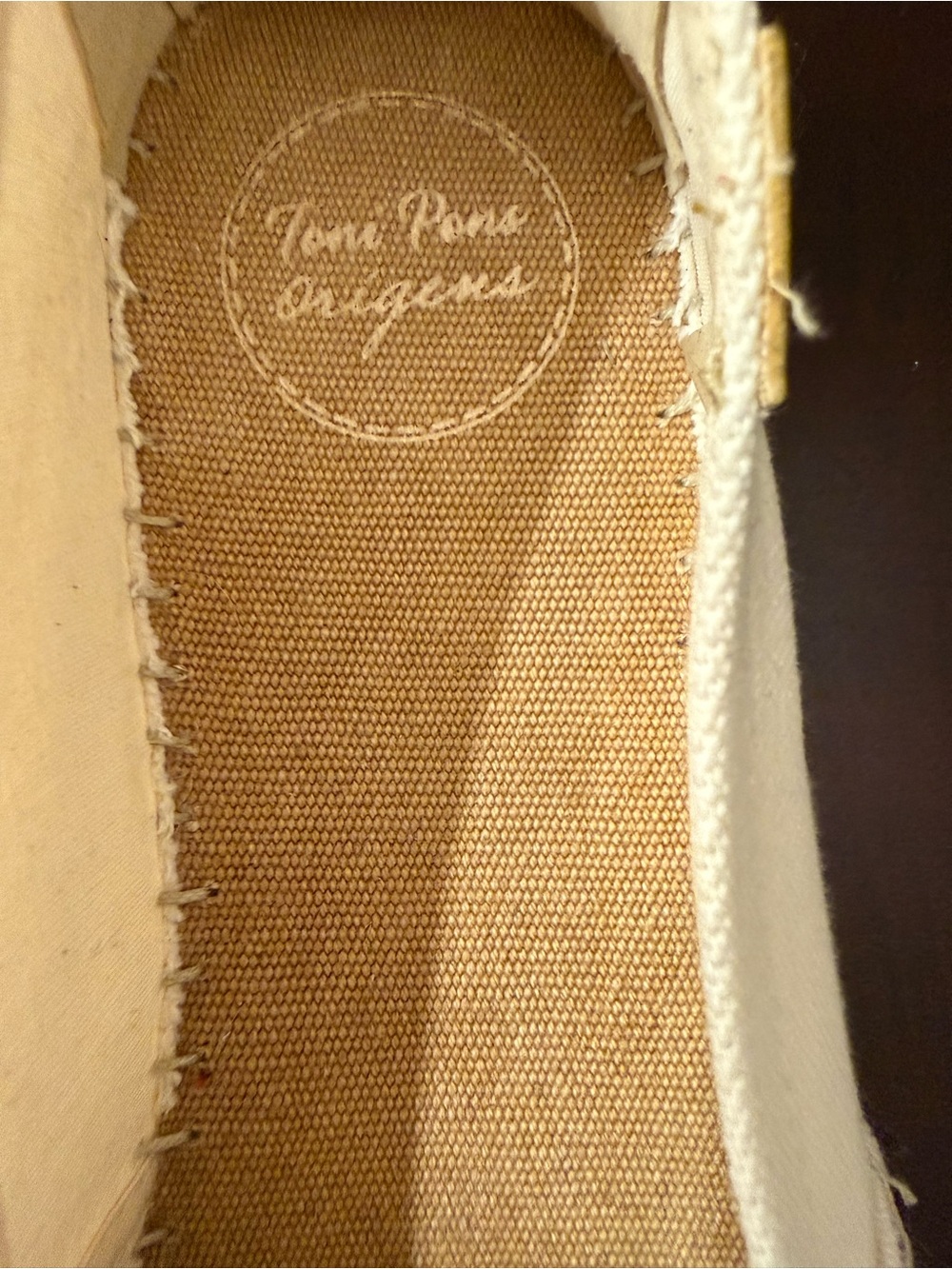 TONI PONS WOMEN'S FLAT ESPADRILLE WITH RIBBONS EARTH COLOR - Picture 8 of 8